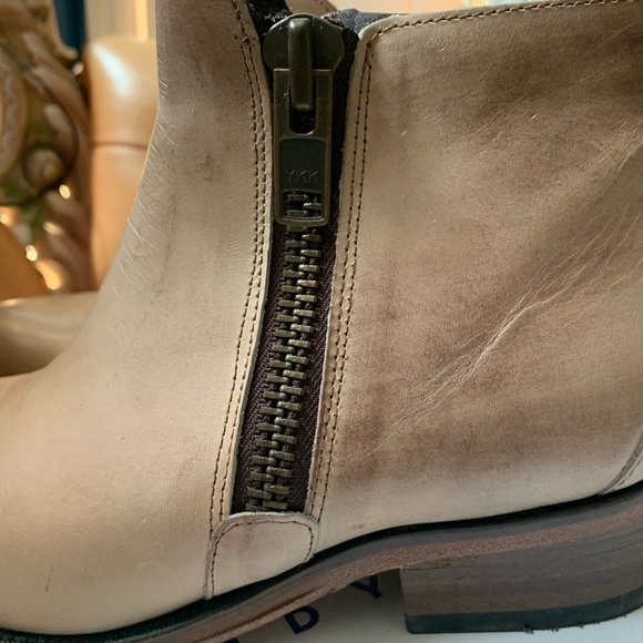 Hardy Brand Tan Leather Ankle Bootie Mexico US8 - Picture 8 of 16